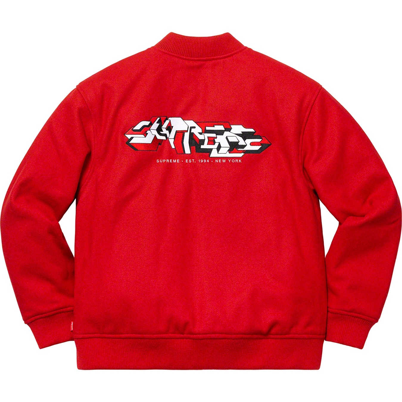 Delta Logo Varsity Jacket view 2